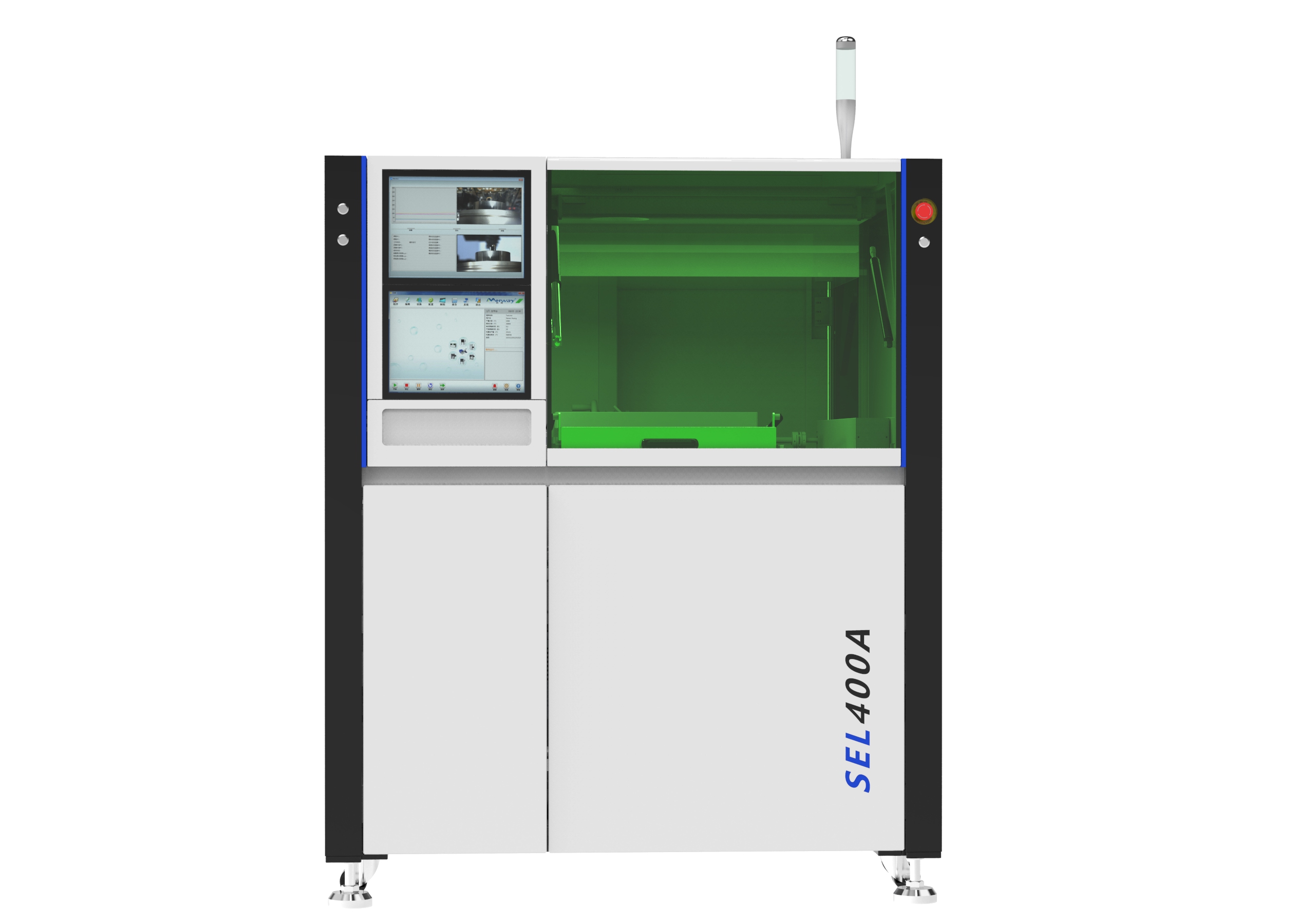 邁威(wei)機(ji)器人(ren)助力(li)某(mou)全毬(qiu)知名電(dian)子製(zhi)造(zao)商打(da)造(zao)電容(rong)器(qi)在線(xian)選(xuan)銲(han)項目